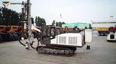 TDR100 DTH Drill Rig With 164Kw Cummins Engine 64 - 102mm Hole Diameter