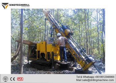 Depth NQ 800m Crawler Mounted Drill Rig Surface Diamond Explored Core